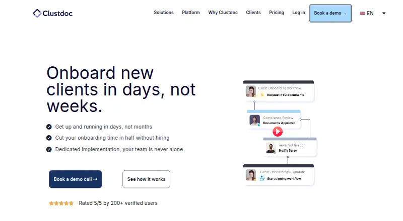 The Clustdoc homepage