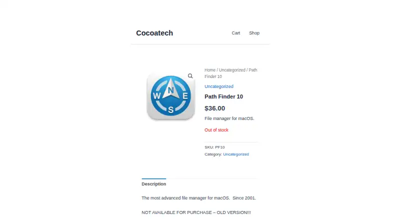 The Path Finder homepage