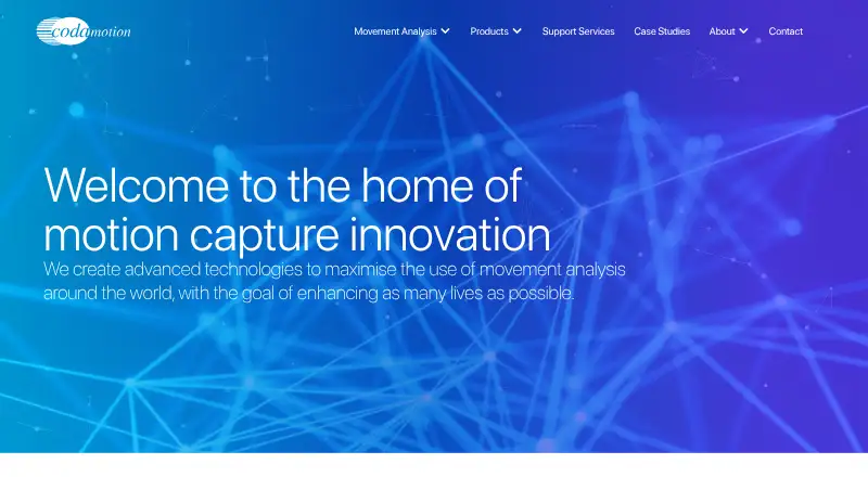 The Codamotion CodaMove homepage