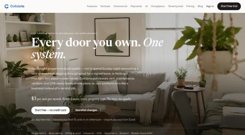 The Collabrio homepage