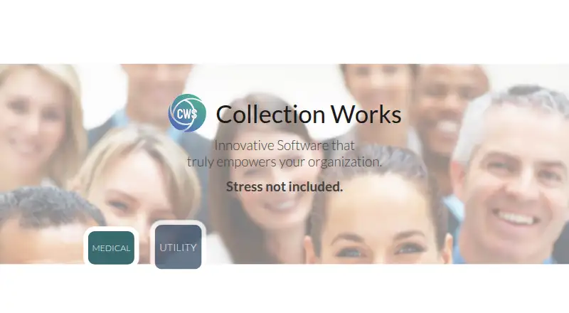 The CollectionWorks homepage