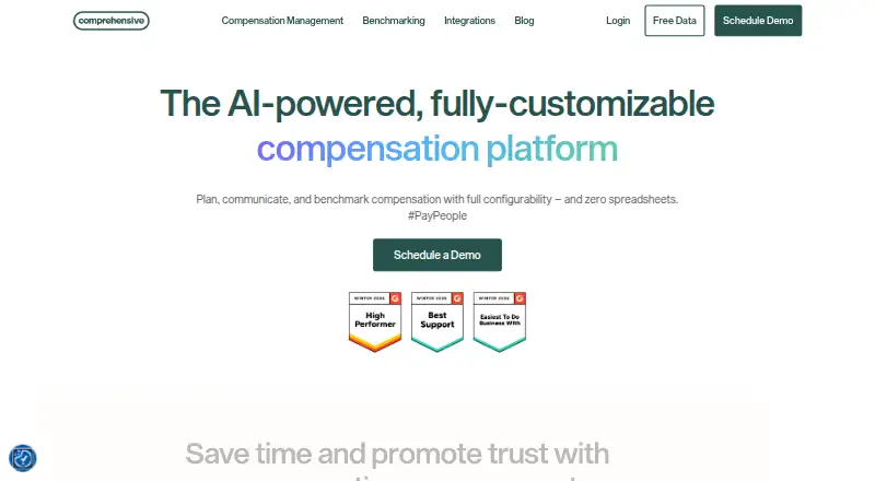 The Comprehensive homepage