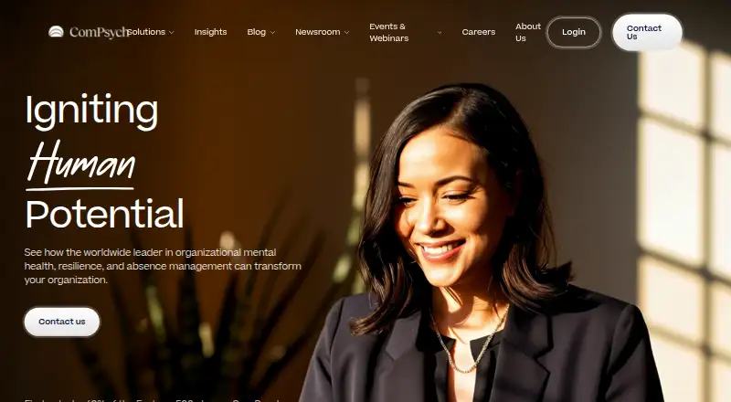 The ComPsych GuidanceResources homepage