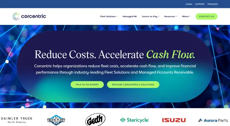 The Corcentric AP Automation homepage
