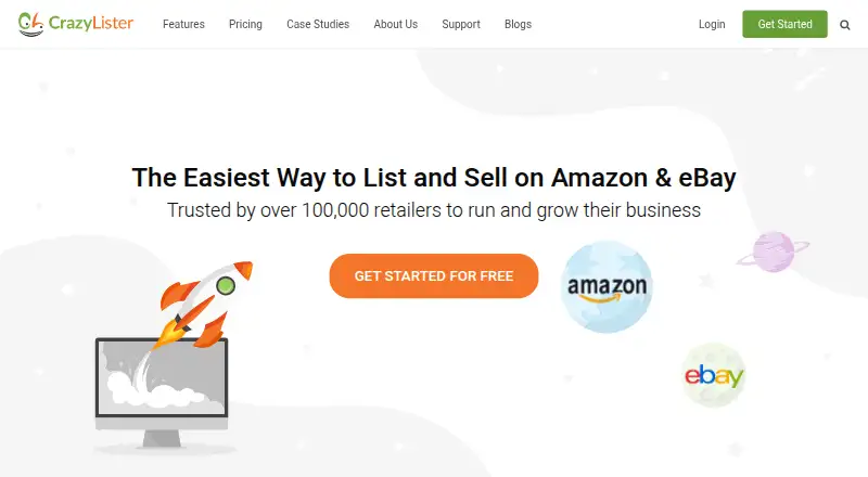 The CrazyLister homepage