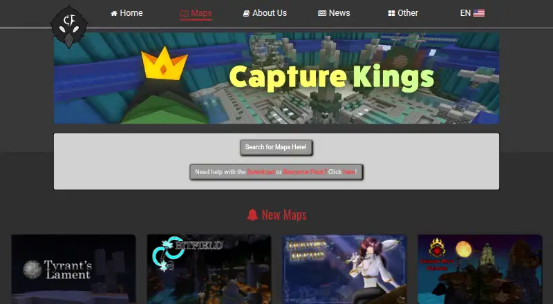 The Crowdford Maps homepage