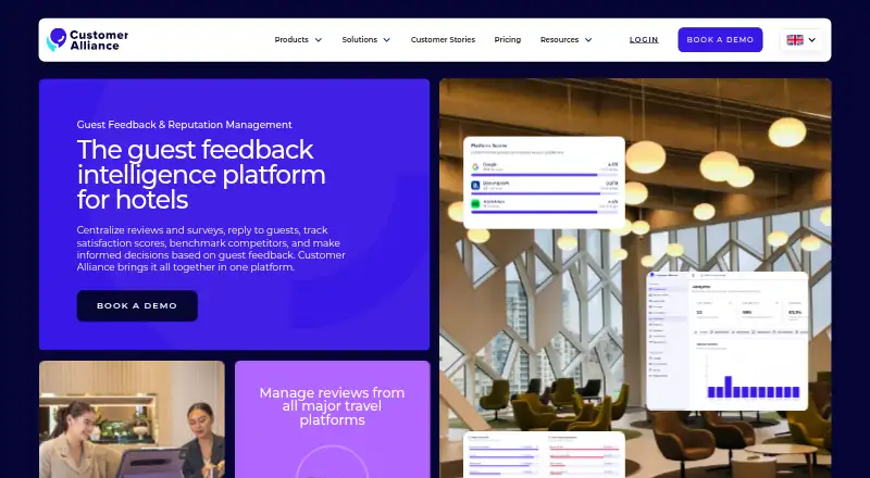 The Customer Alliance homepage