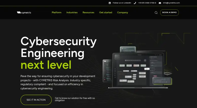 The CYMETRIS homepage