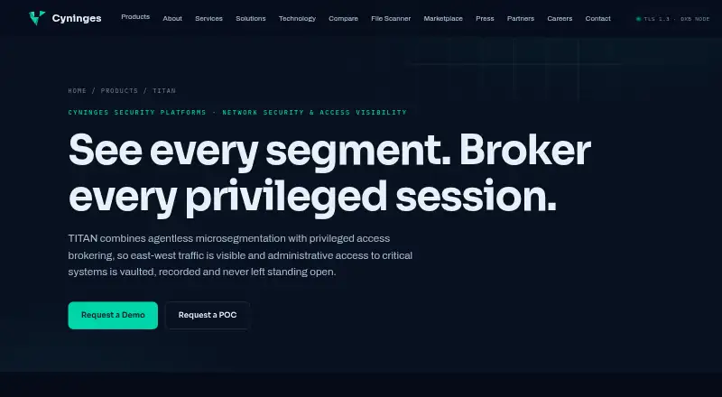 The Cyninges TITAN homepage