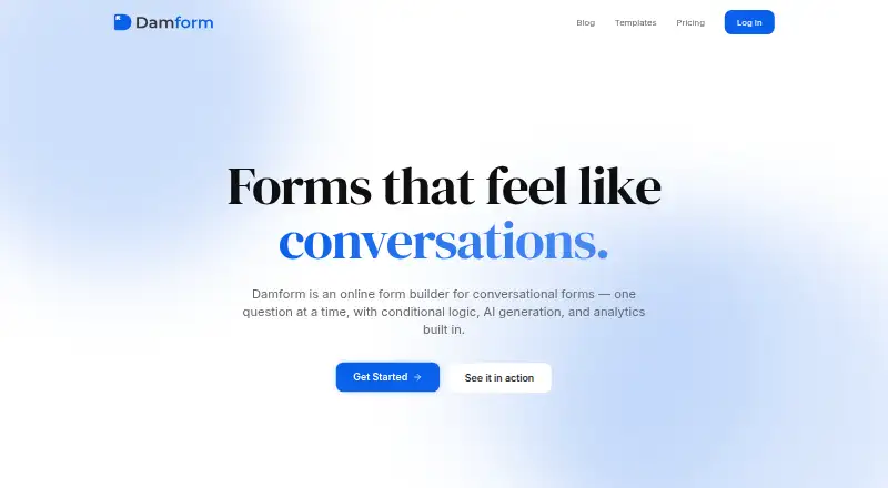 The Damform homepage
