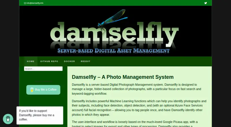 The Damselfly homepage