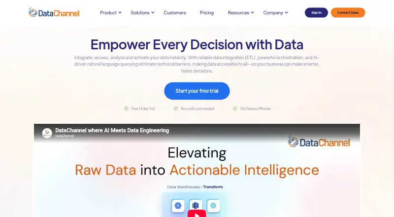 The DataChannel homepage