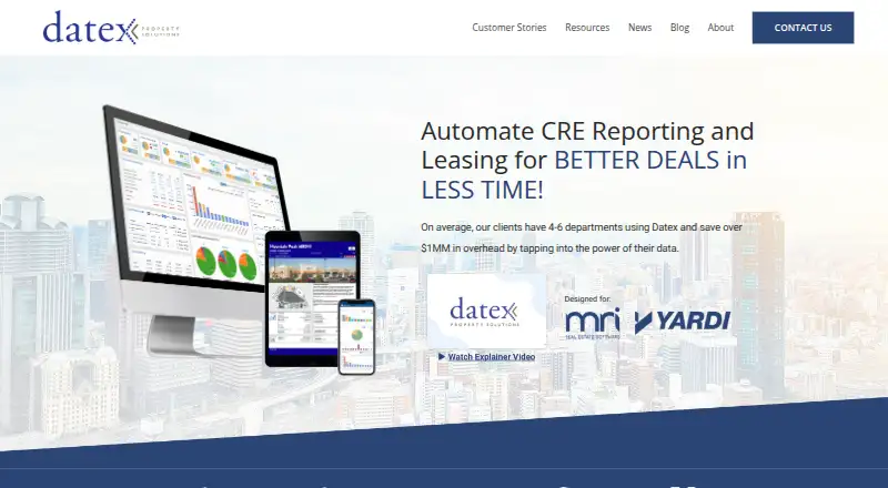 The Datex Service Requests & Work Orders homepage
