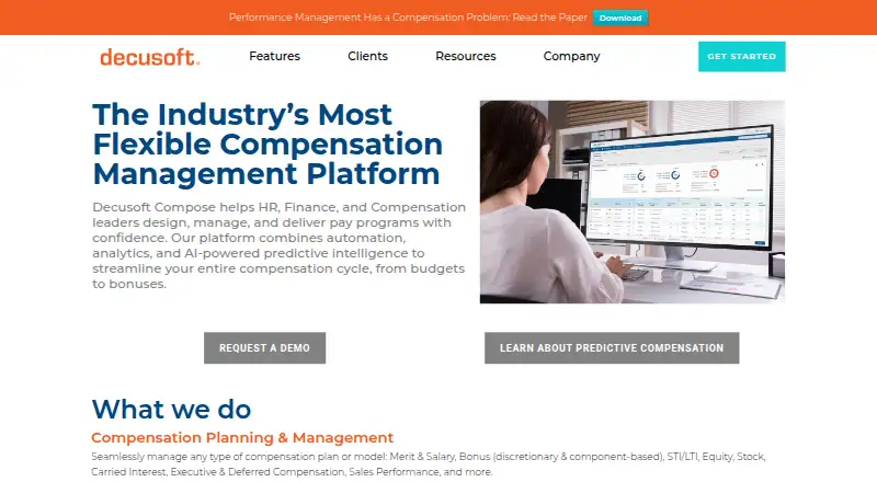 The Decusoft Compose homepage