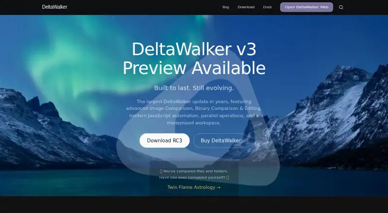 The DeltaWalker homepage