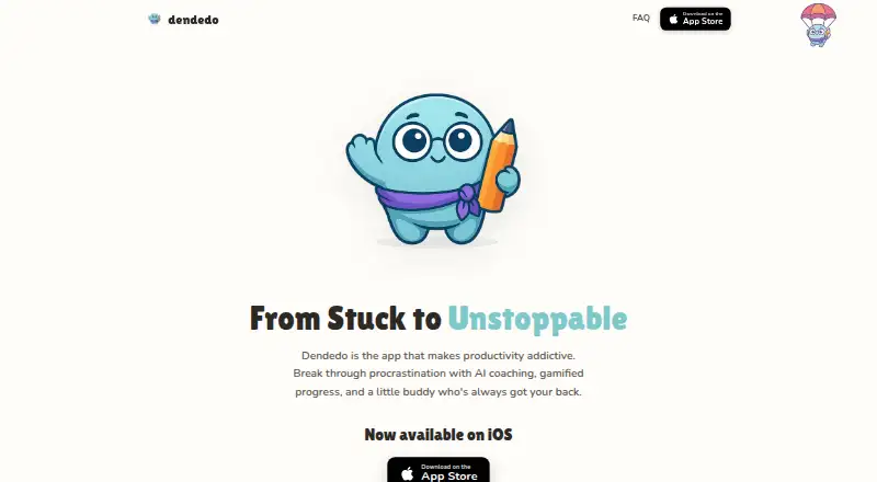 The Dendedo homepage