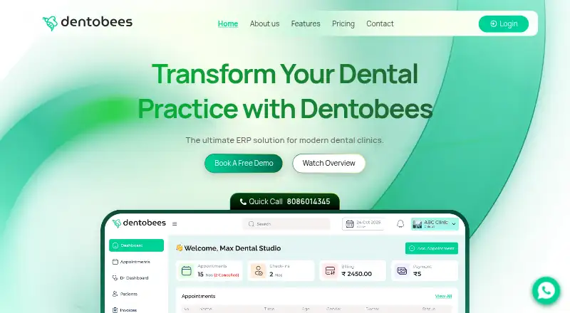 The Dentobees homepage