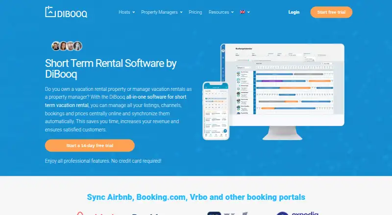 The DiBooq homepage