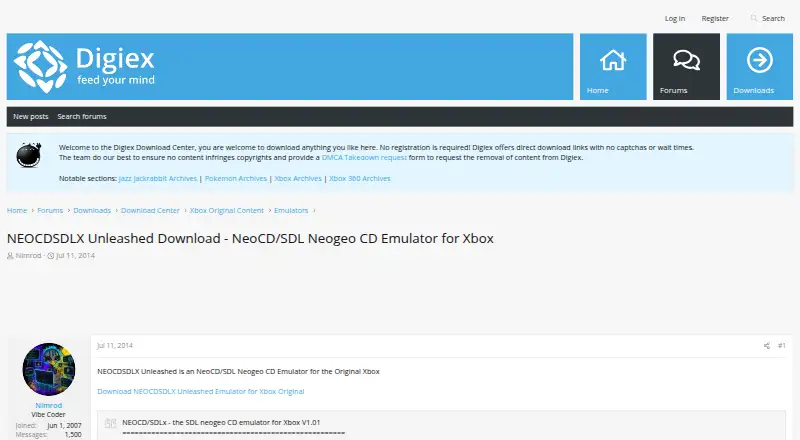 The NeoCD/SDLx Unleashed homepage