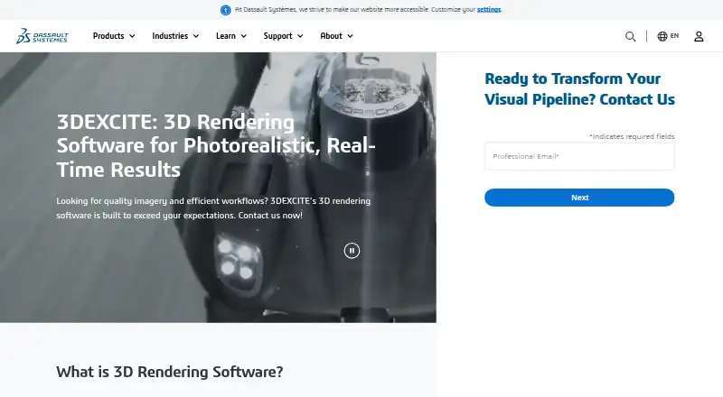 The 3DEXCITE homepage