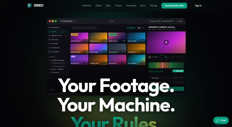 The DISKO homepage