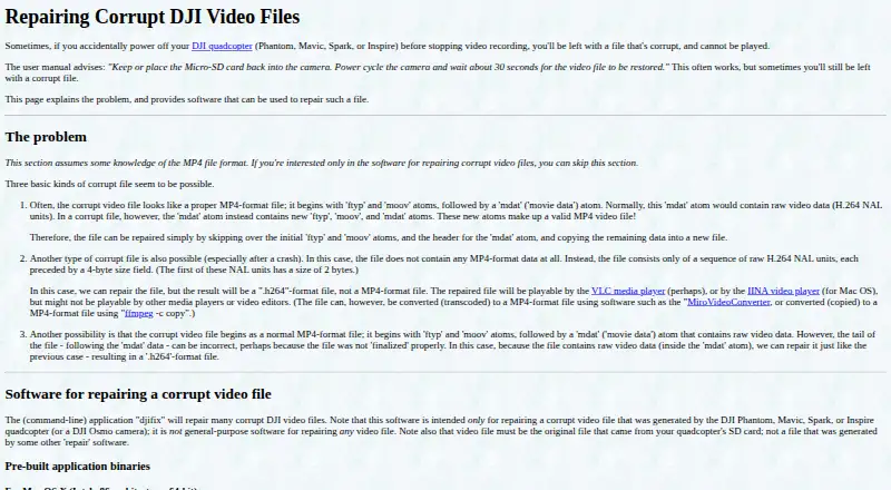 The djifix homepage
