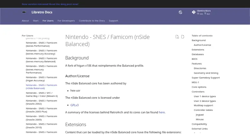 The nSide Balanced homepage
