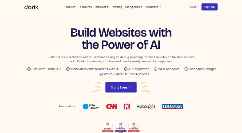 The Dorik homepage
