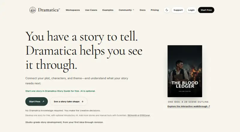 The Dramatica homepage