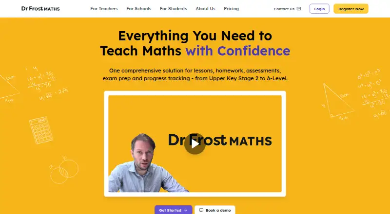 The Dr Frost Maths homepage