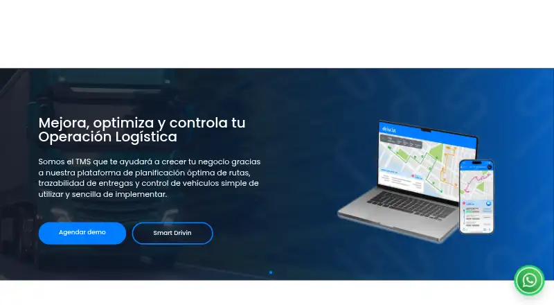 The Drivin homepage