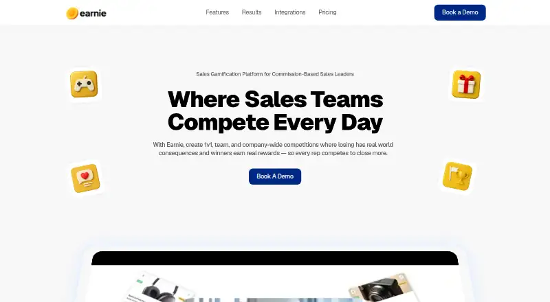 The Earnie homepage