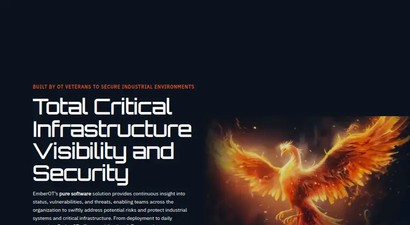 The EmberOT homepage
