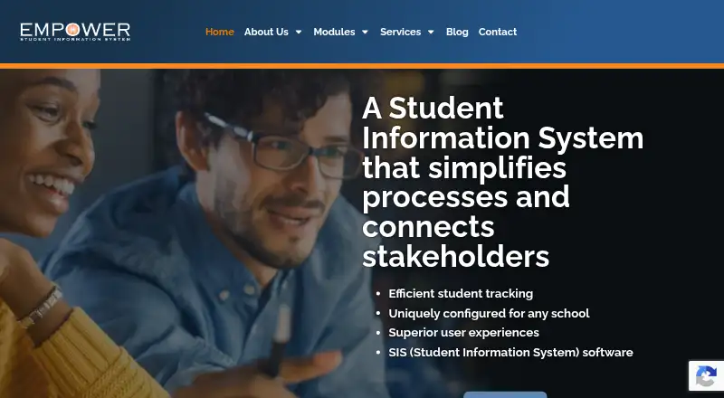 The EMPOWER SIS homepage