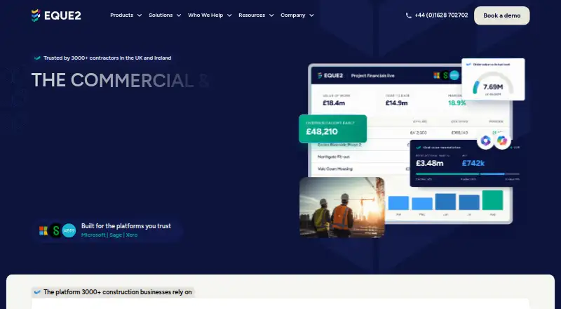 The Eque2 Construction homepage