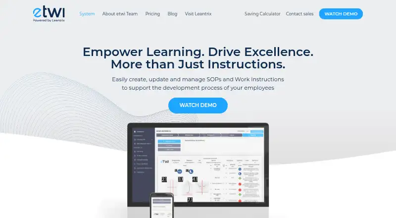 The etwi homepage