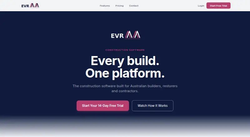 The EVRAA homepage