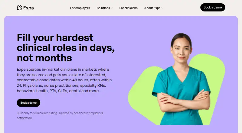 The Expa homepage
