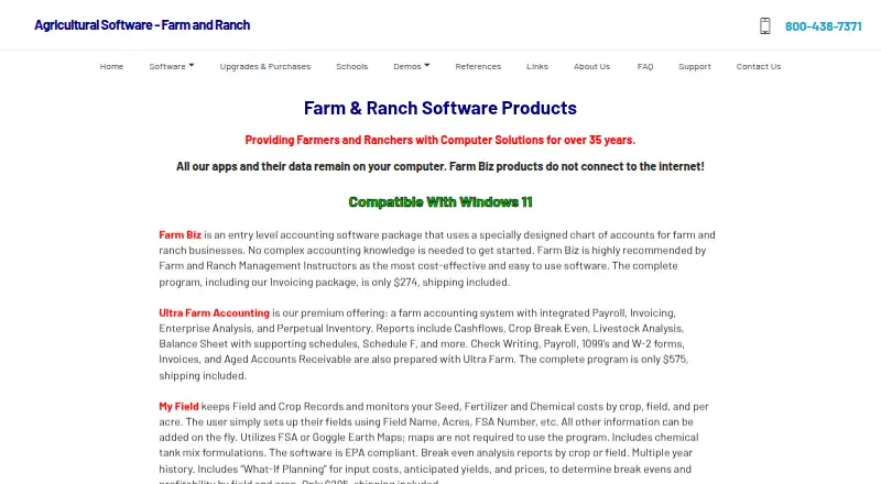 The Farm Biz homepage