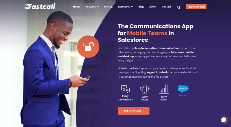 The Fastcall homepage