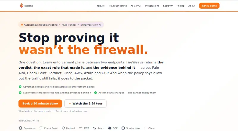 The FireWeave homepage