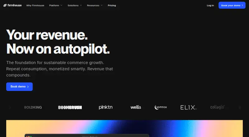 The Firmhouse homepage