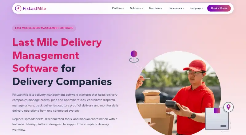 The FixLastMile homepage