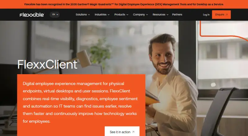 The FlexxClient homepage