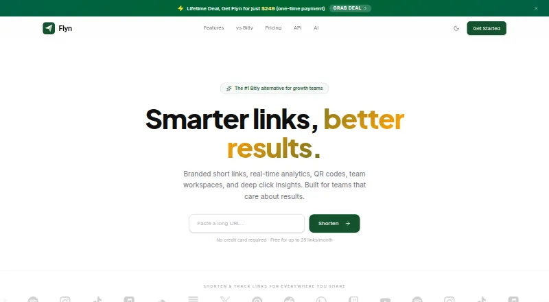 The Flyn homepage