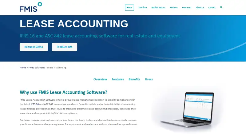 The FMIS Lease Accounting homepage