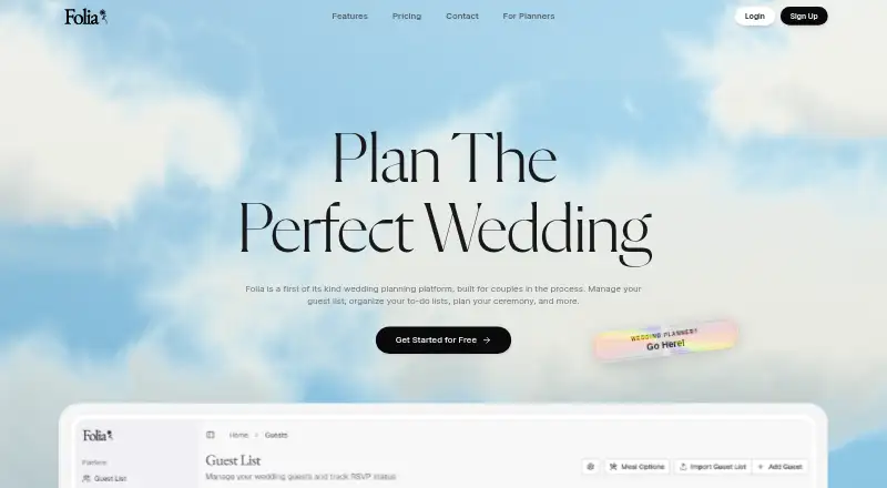 The Folia homepage