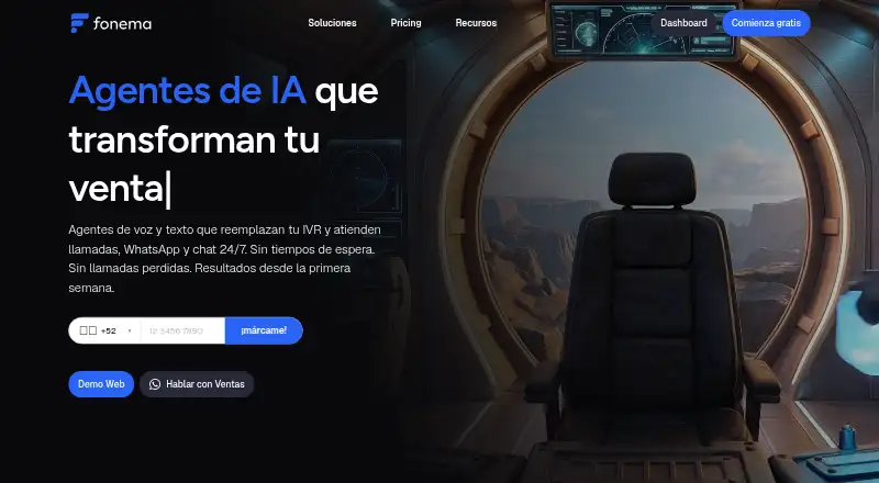 The Fonema homepage
