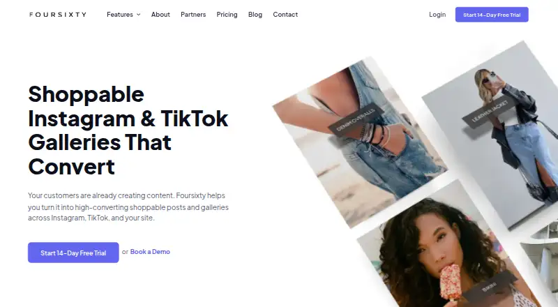 The Foursixty homepage