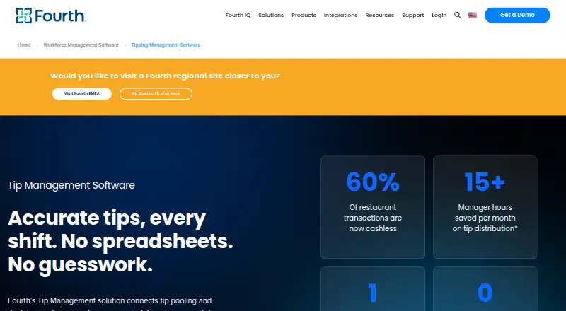 The Fourth Tip Management homepage
